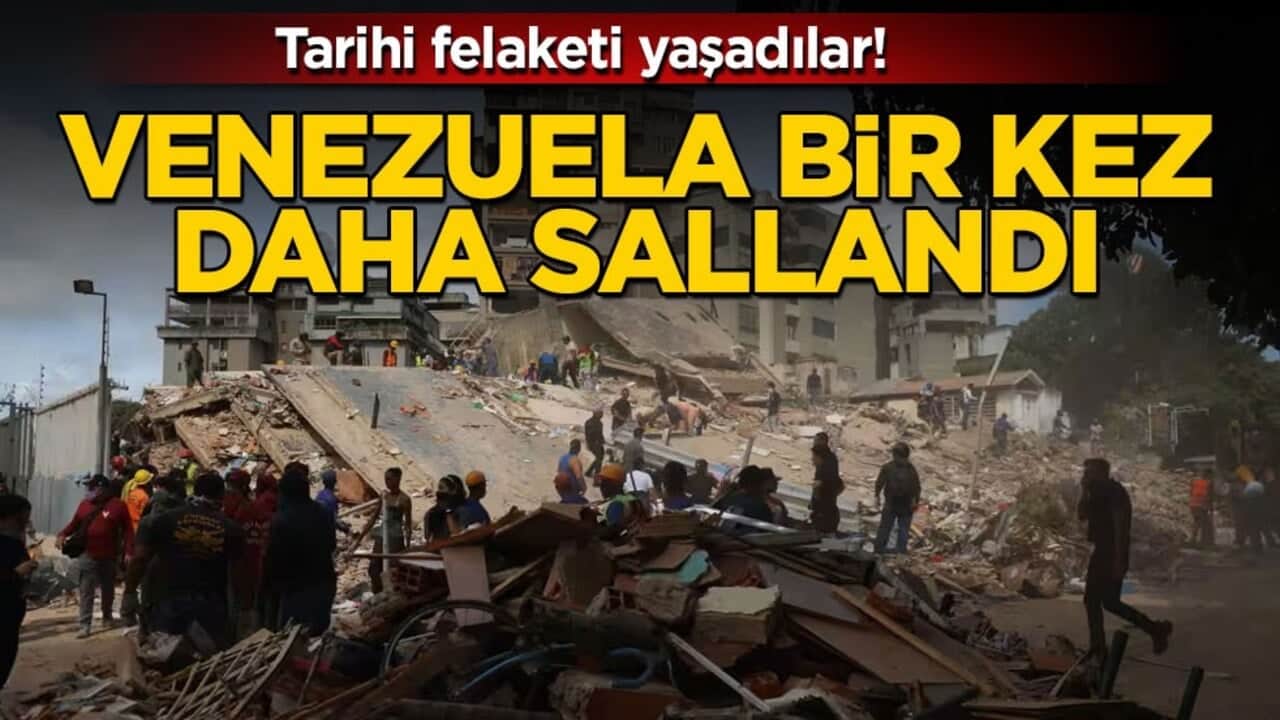 Tarihi felaketi yaşadılar! Venezuela bir kez daha sallandı