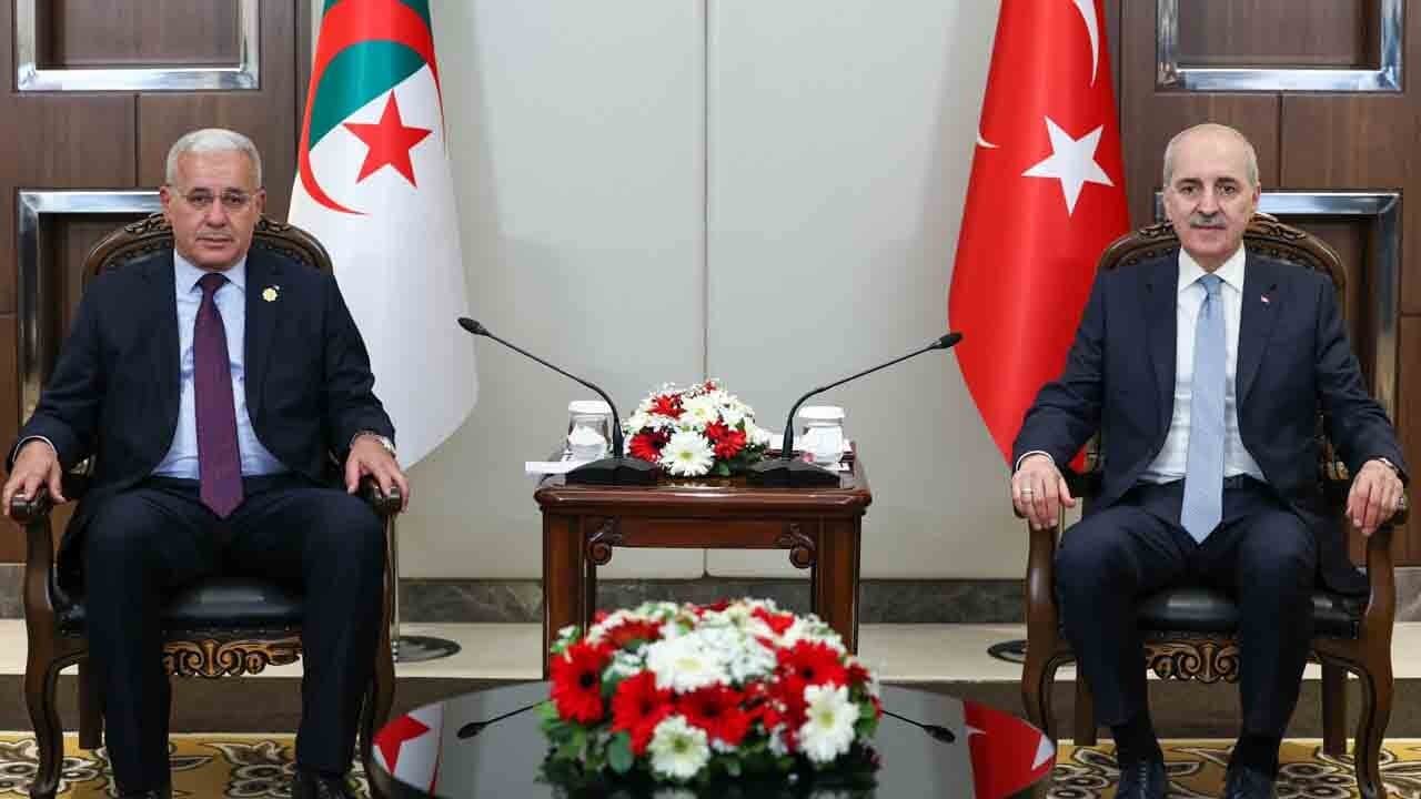 TBMM Başkanı Kurtulmuş, Cezayir ve Botsvana Meclis Başkanları ile görüştü