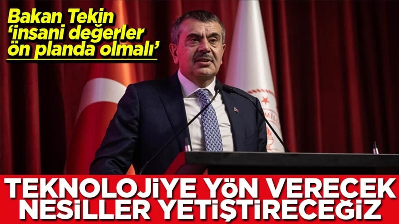 Teknolojiye yön veren nesiller yetiştireceğiz