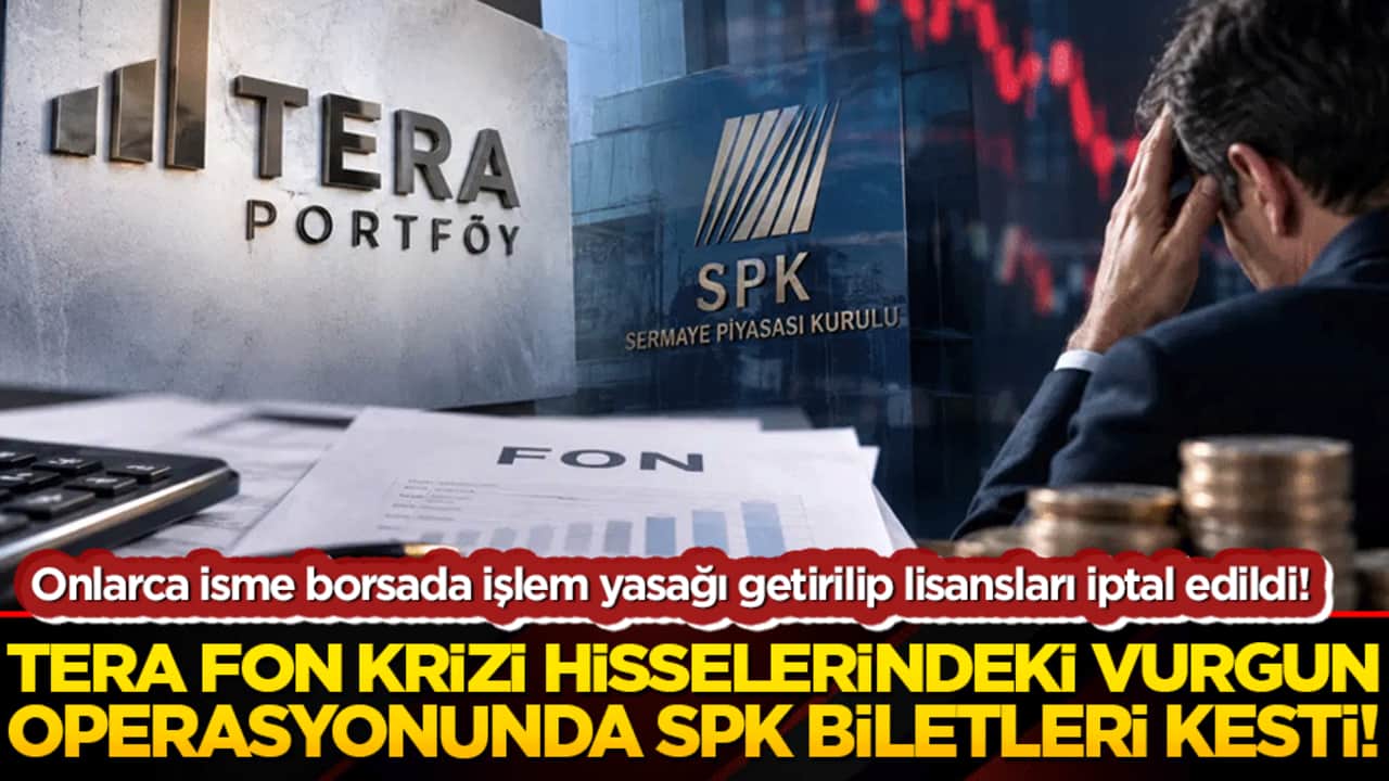 Tera fon krizi hisselerindeki vurgun operasyonunda SPK biletleri kesti!