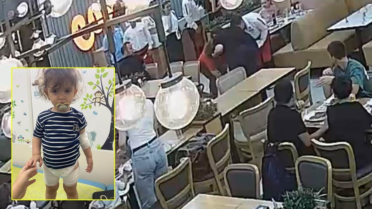 Tereyağı şov yaparken bebek yakmaya mahkemeden komik ceza