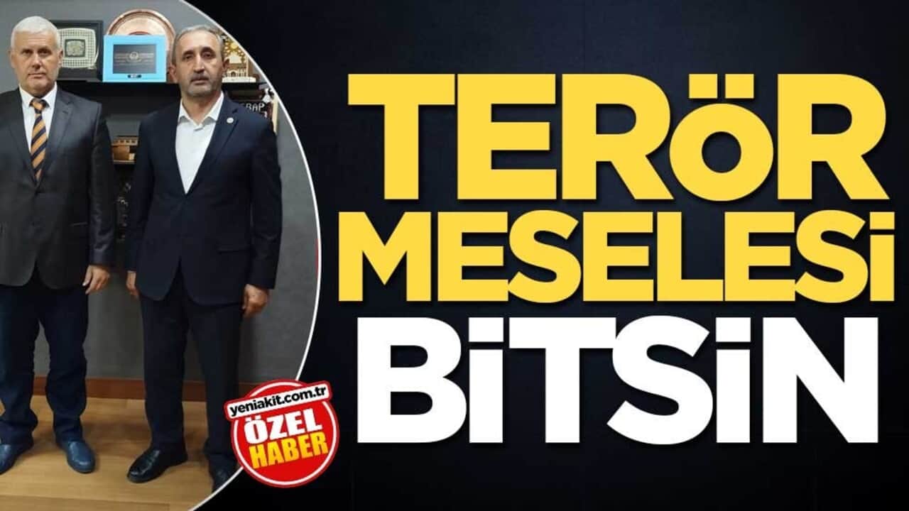 Terör meselesi bitsin