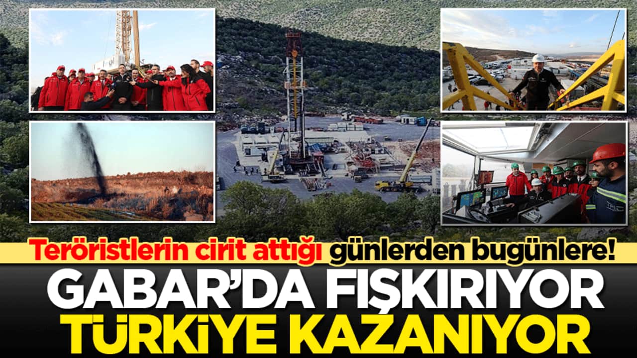 Teröristlerin cirit attığı günlerden bugünlere! Gabar’da fışkırıyor Türkiye kazanıyor