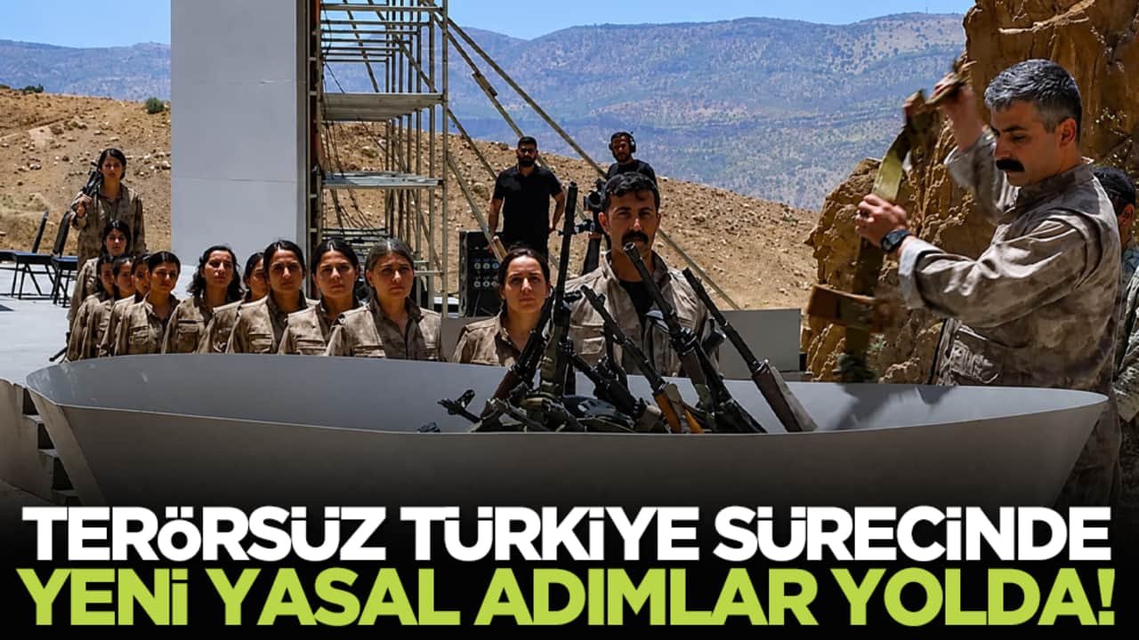 Terörsüz Türkiye sürecinde yeni yasal adımlar yolda!