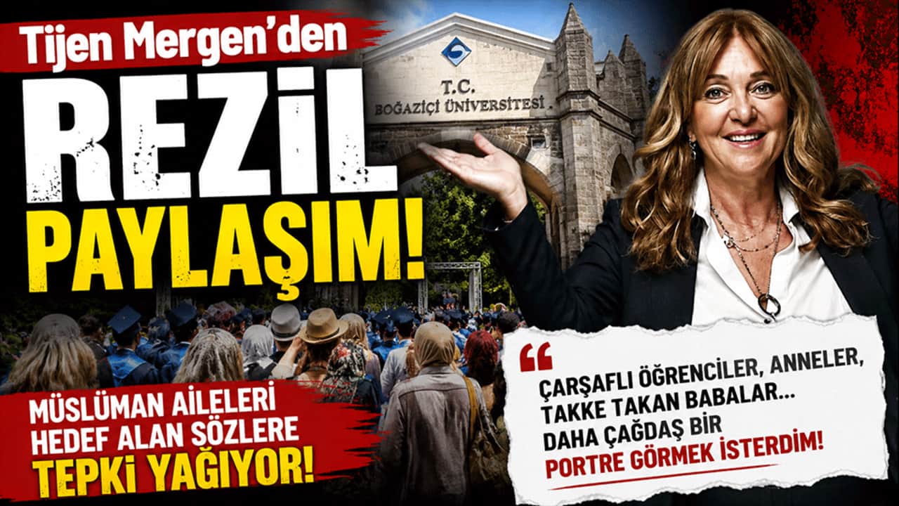Tijen Mergen’den rezil paylaşım! Müslüman aileleri hedef alan sözlere tepki yağıyor
