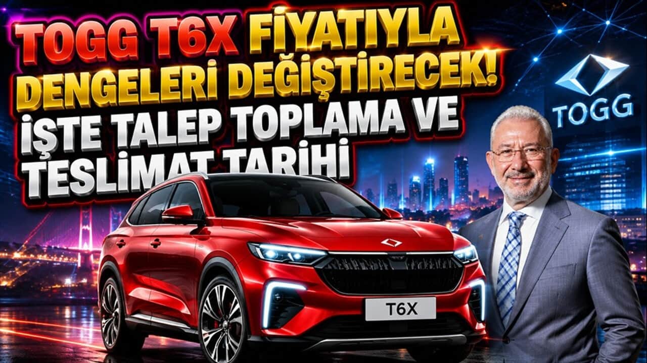 TOGG T6X fiyatıyla dengeleri değiştirecek! İşte talep toplama ve teslimat tarihi