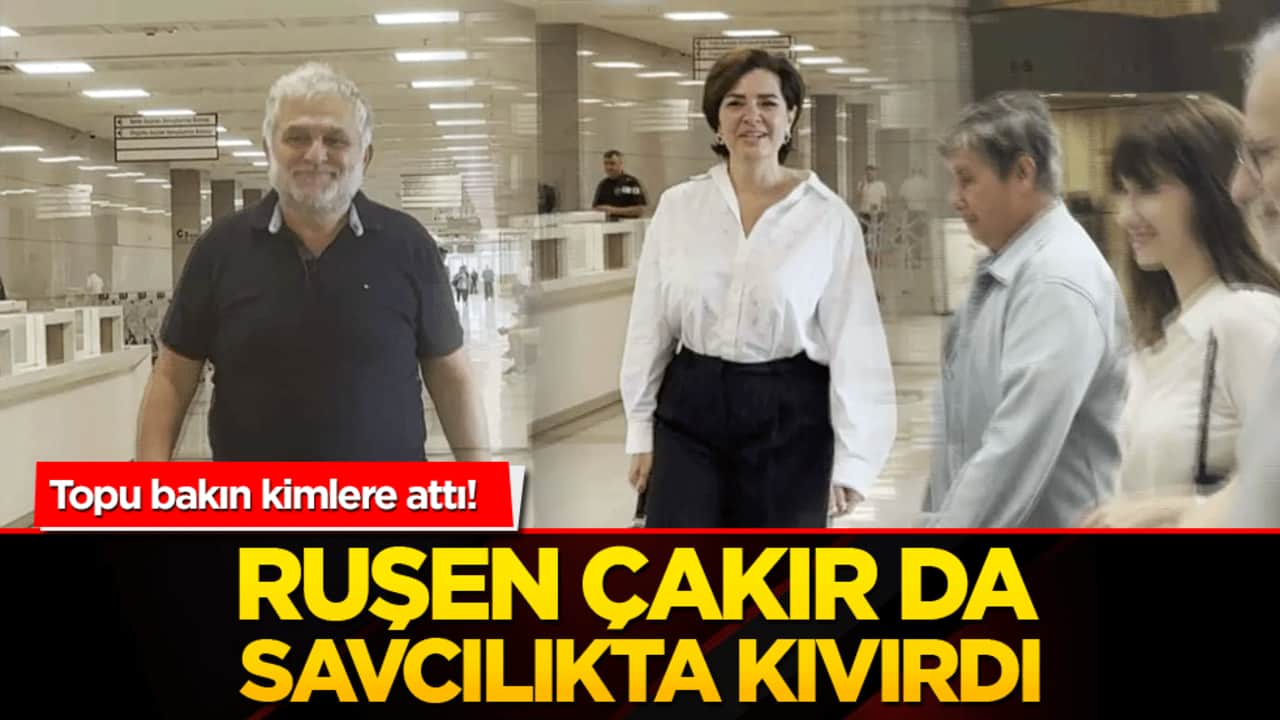 Topu bakın kimlere attı! Ruşen çakır da savcılıkta kıvırdı