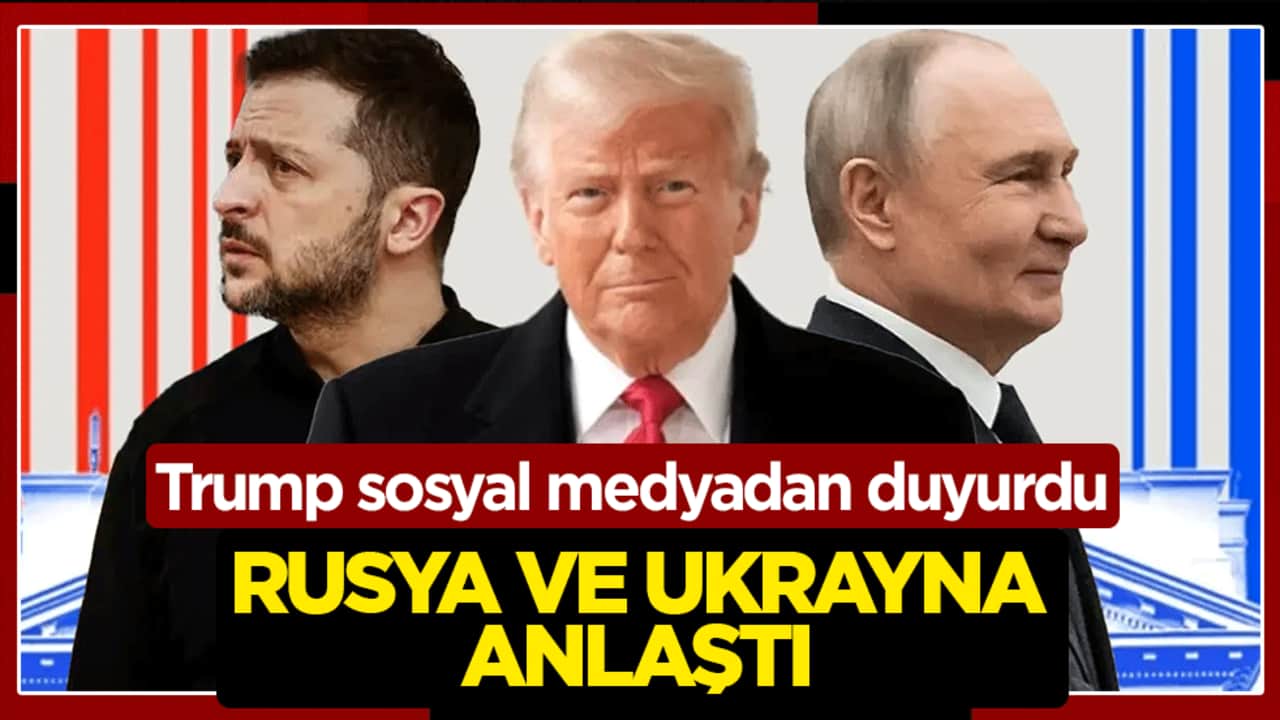 Trump sosyal medyadan duyurdu: Rusya ve Ukrayna anlaştı! Enerji tesisleri vurulmayacak