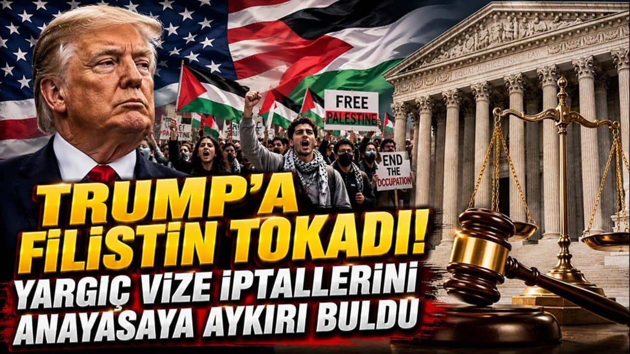 Trump yönetimine Filistin tokadı! Yargıç vize iptallerini anayasaya aykırı buldu