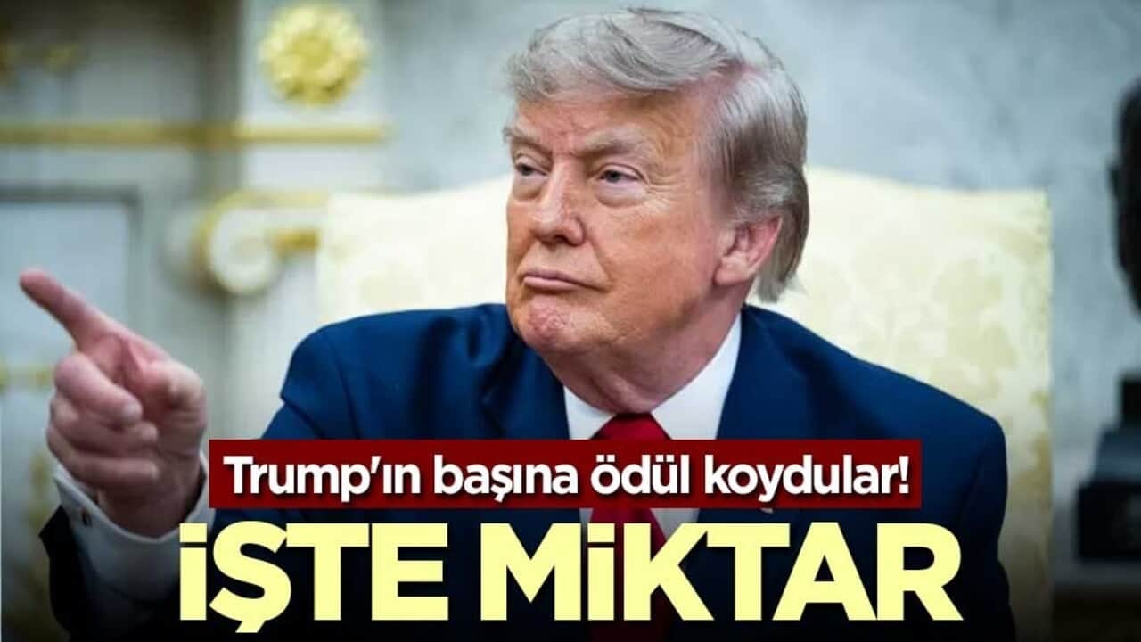 Trump'ın başına ödül koydular! Verecekleri parayı açıkladılar