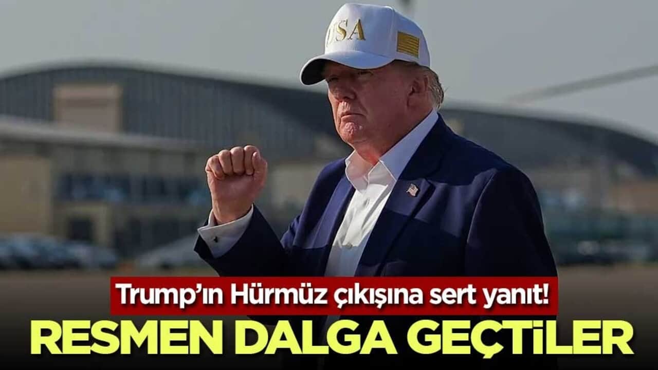 Trump’ın Hürmüz çıkışına sert yanıt! Resmen dalga geçtiler