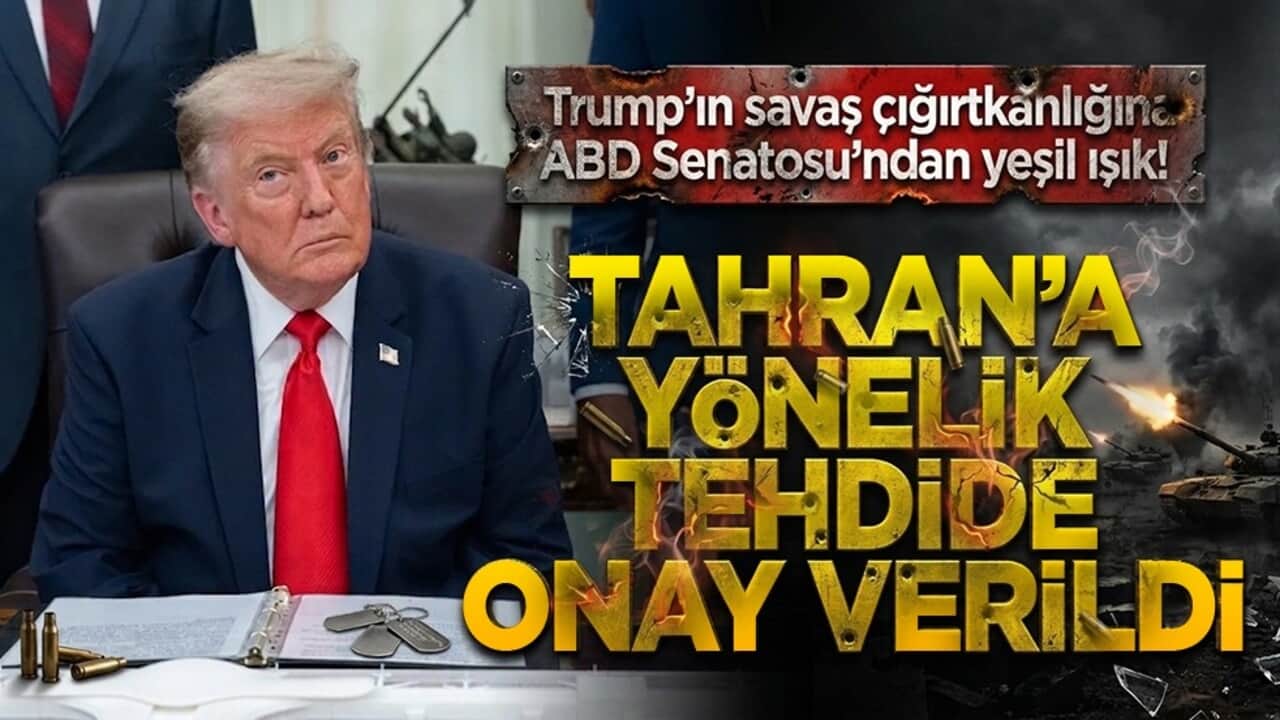 Trump’ın savaş çığırtkanlığına ABD Senatosu’ndan yeşil ışık! Tahran’a yönelik tehdide onay verildi!