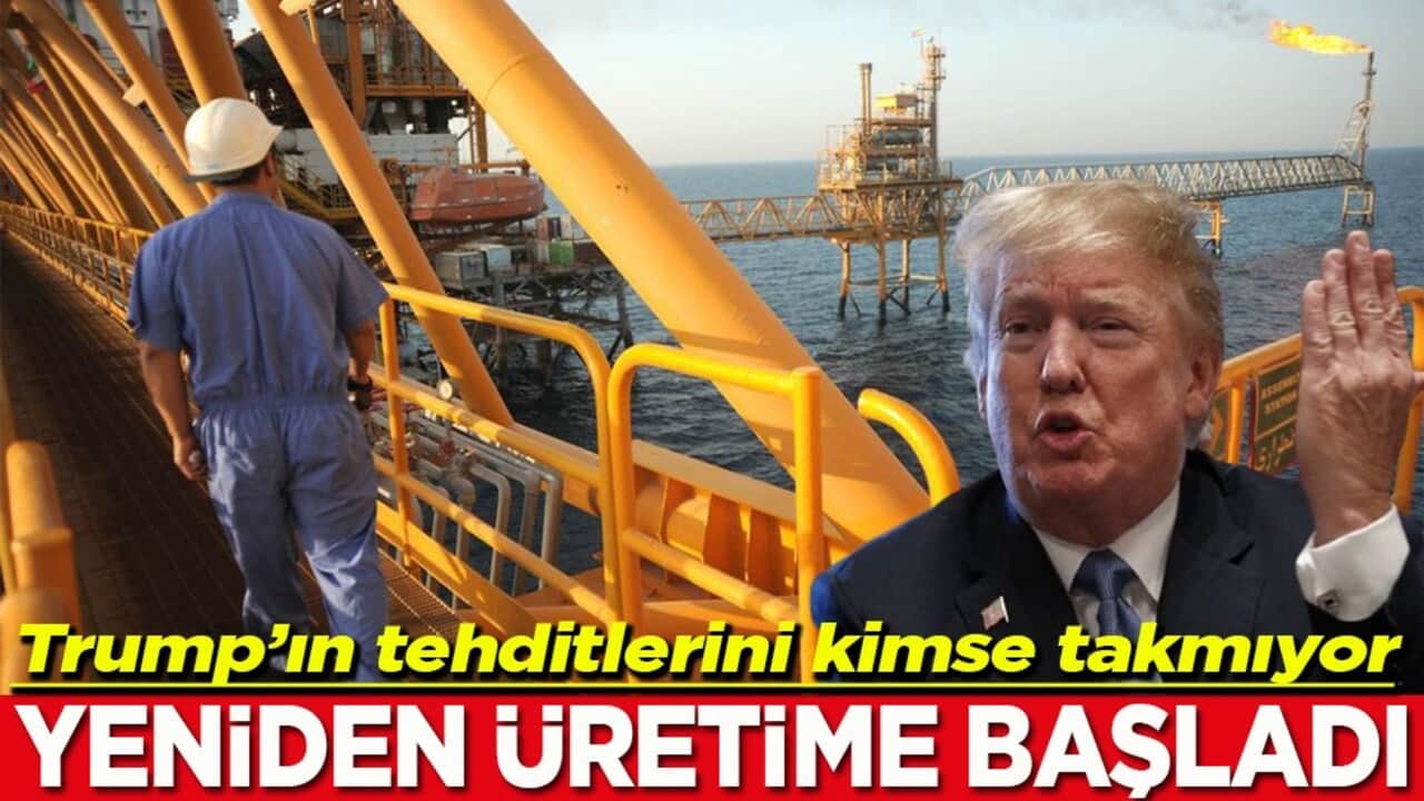 Trump’ın tehditlerini kimse takmıyor Yeniden üretime başladı