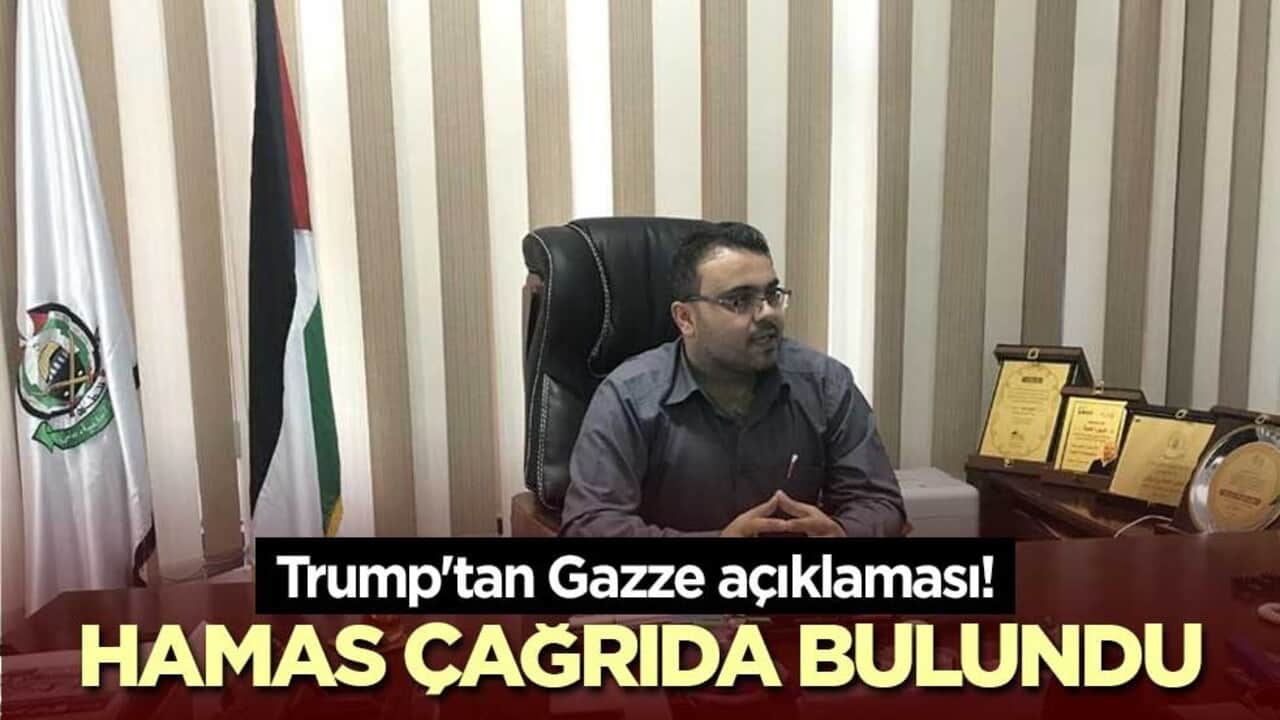 Trump'tan Gazze açıklaması! Hamas çağrıda bulundu