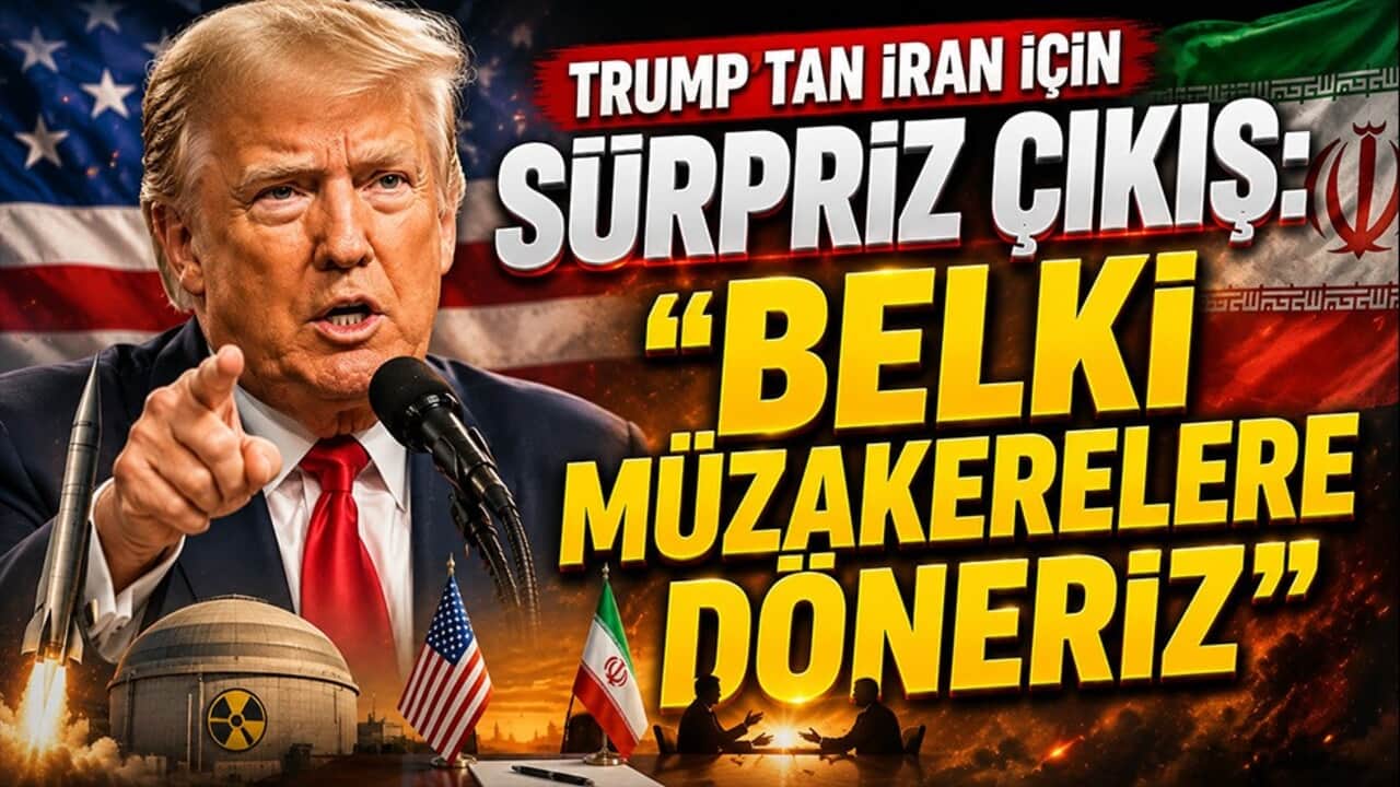 Trump'tan İran için sürpriz çıkış: Belki müzakerelere döneriz
