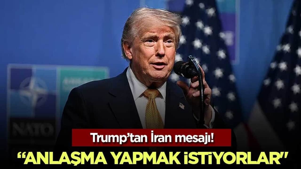 Trump’tan İran mesajı! "Anlaşma yapmak istiyorlar"