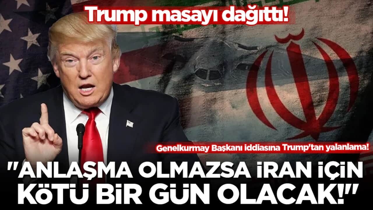 Trump’tan İran’a açık tehdit: "Anlaşma olmazsa o halk için kötü bir gün olacak!"