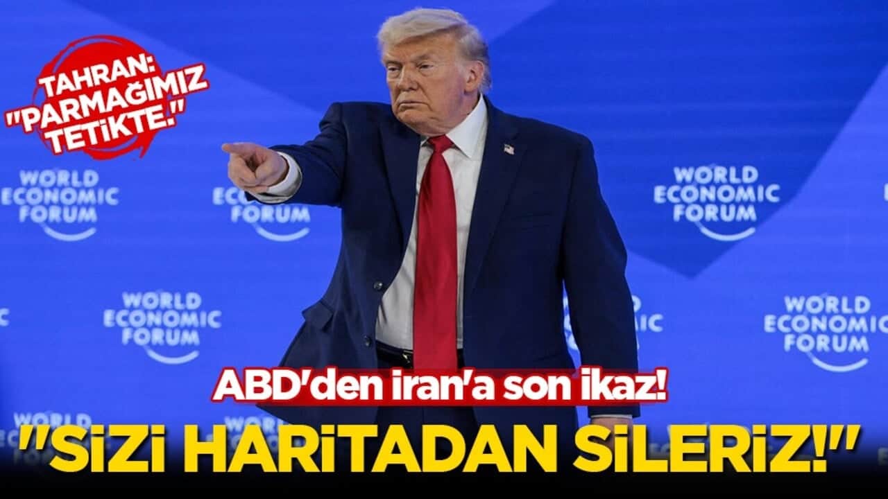 Trump’tan İran’a "Yeryüzünden sileriz" tehdidi: Dev filo Körfez yolunda!