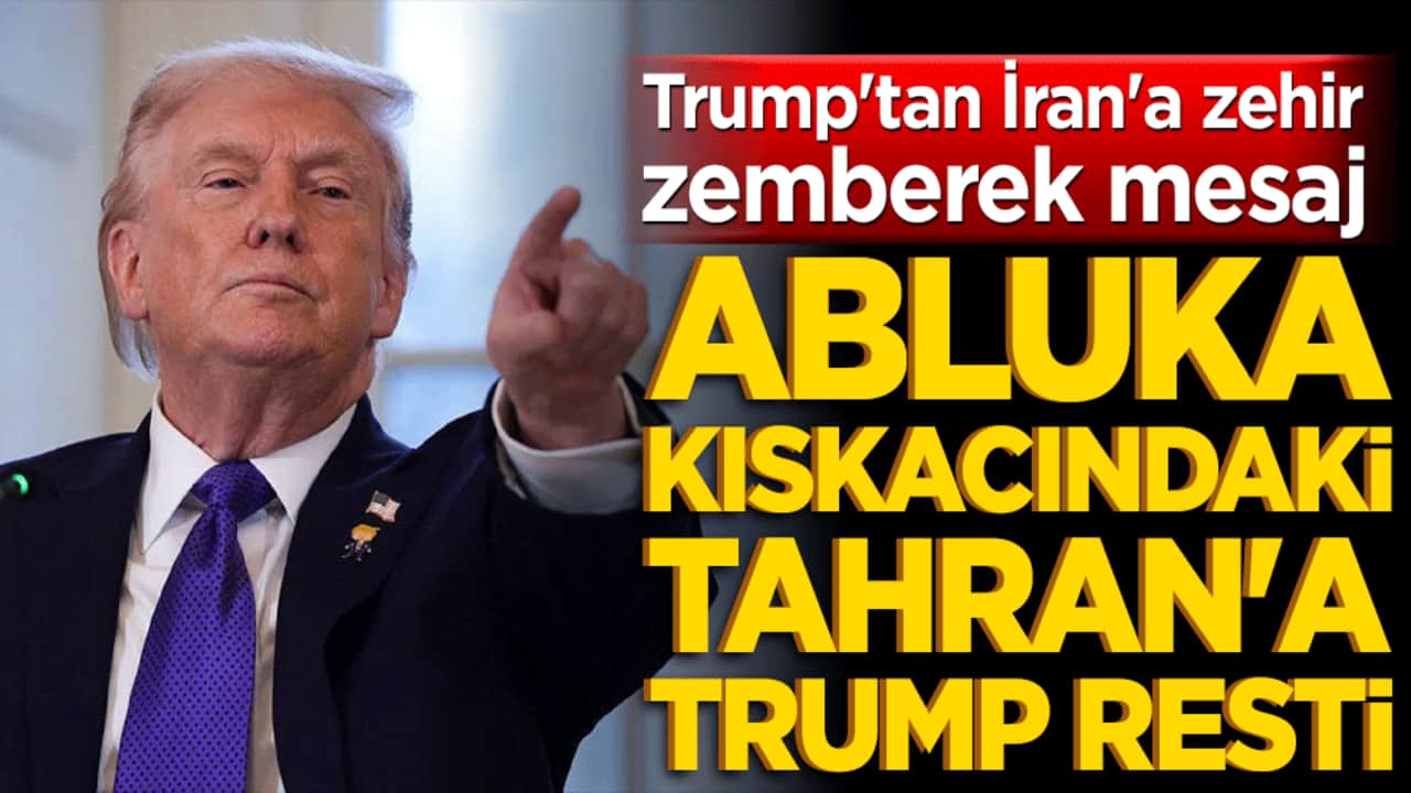 Trump'tan İran'a zehir zemberek mesaj: "Liderleri artık yok, zaman onlar için daralıyor!"