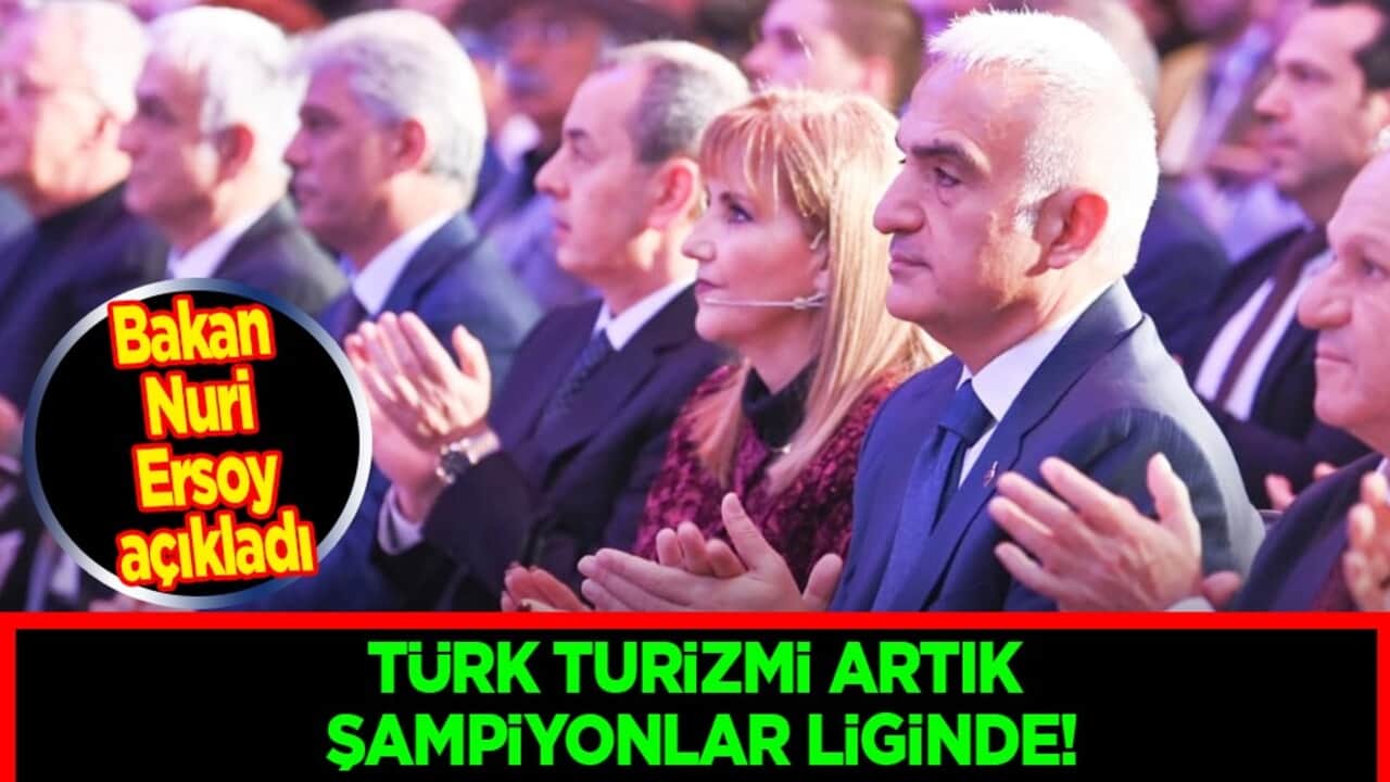 Türk Turizmi artık Şampiyonlar Liginde: 65 milyar dolarlık gelirle zirveye doğru gidiyoruz