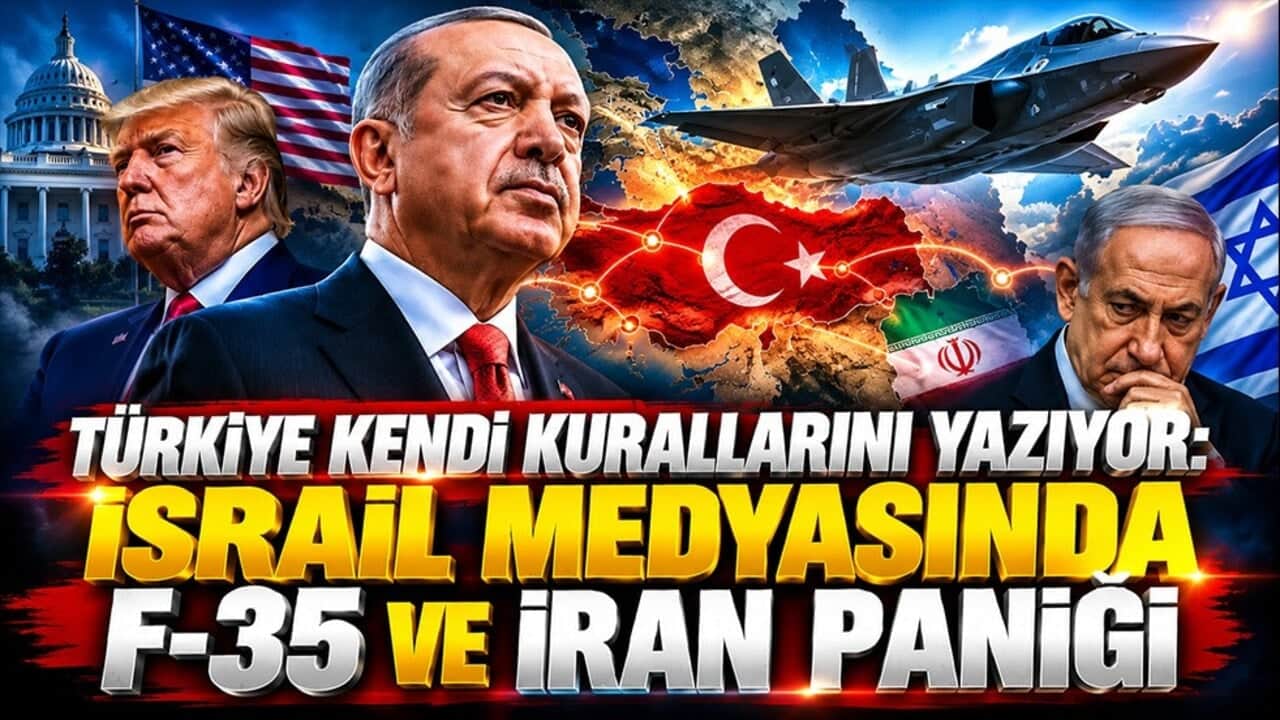Türkiye kendi kurallarını yazıyor: İsrail medyasında F-35 ve İran paniği