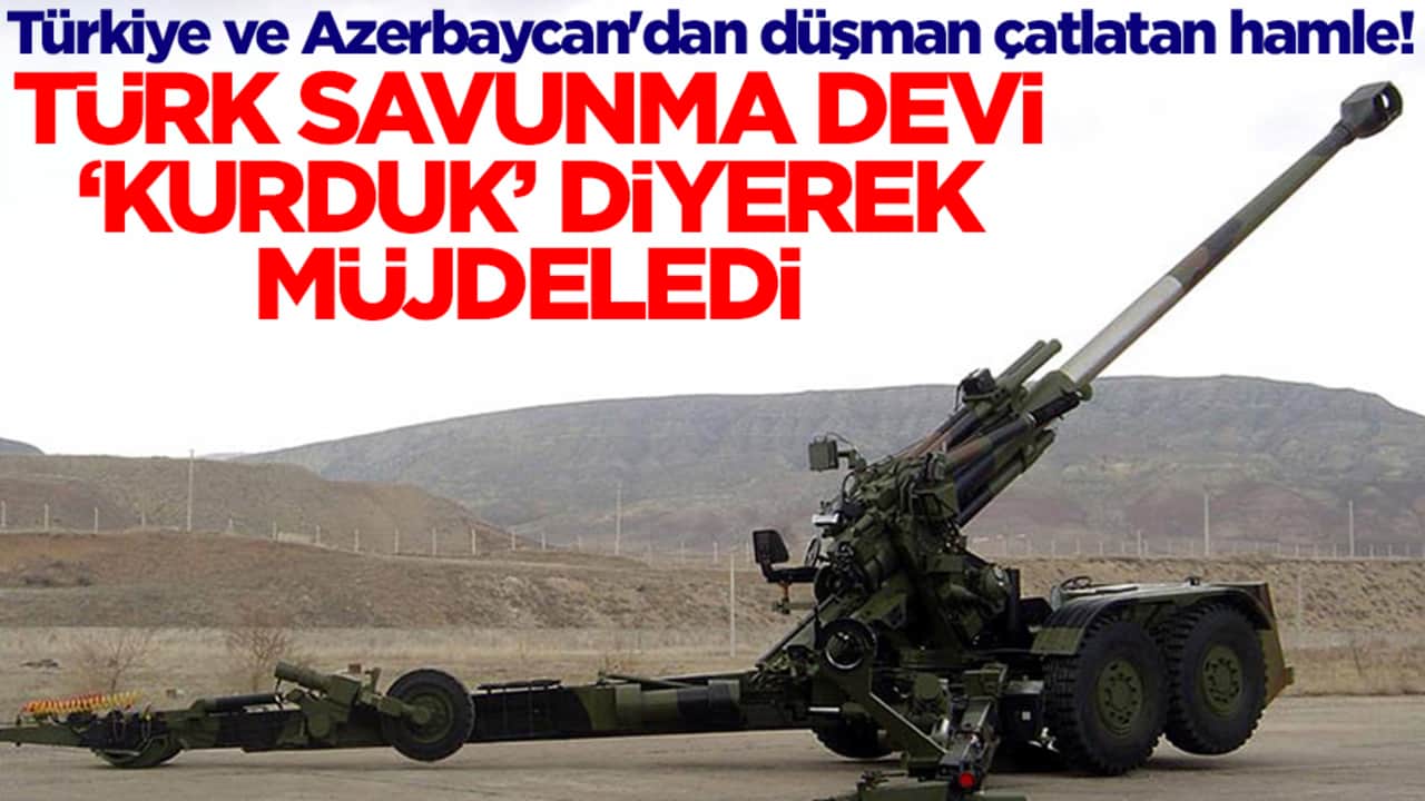 Türkiye ve Azerbaycan'dan düşman çatlatan hamle! Türk savunma devi 'kurduk' diyerek duyurdu