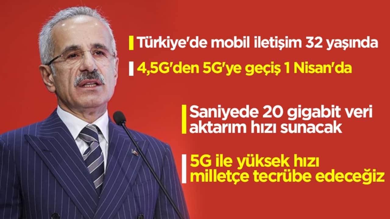 Türkiye'de mobil iletişim 32 yaşına girdi! 5G’ye de sayılı günler kaldı