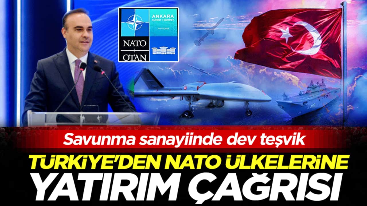 Türkiye'den NATO ülkelerine yatırım çağrısı: Savunma sanayiinde dev teşvik