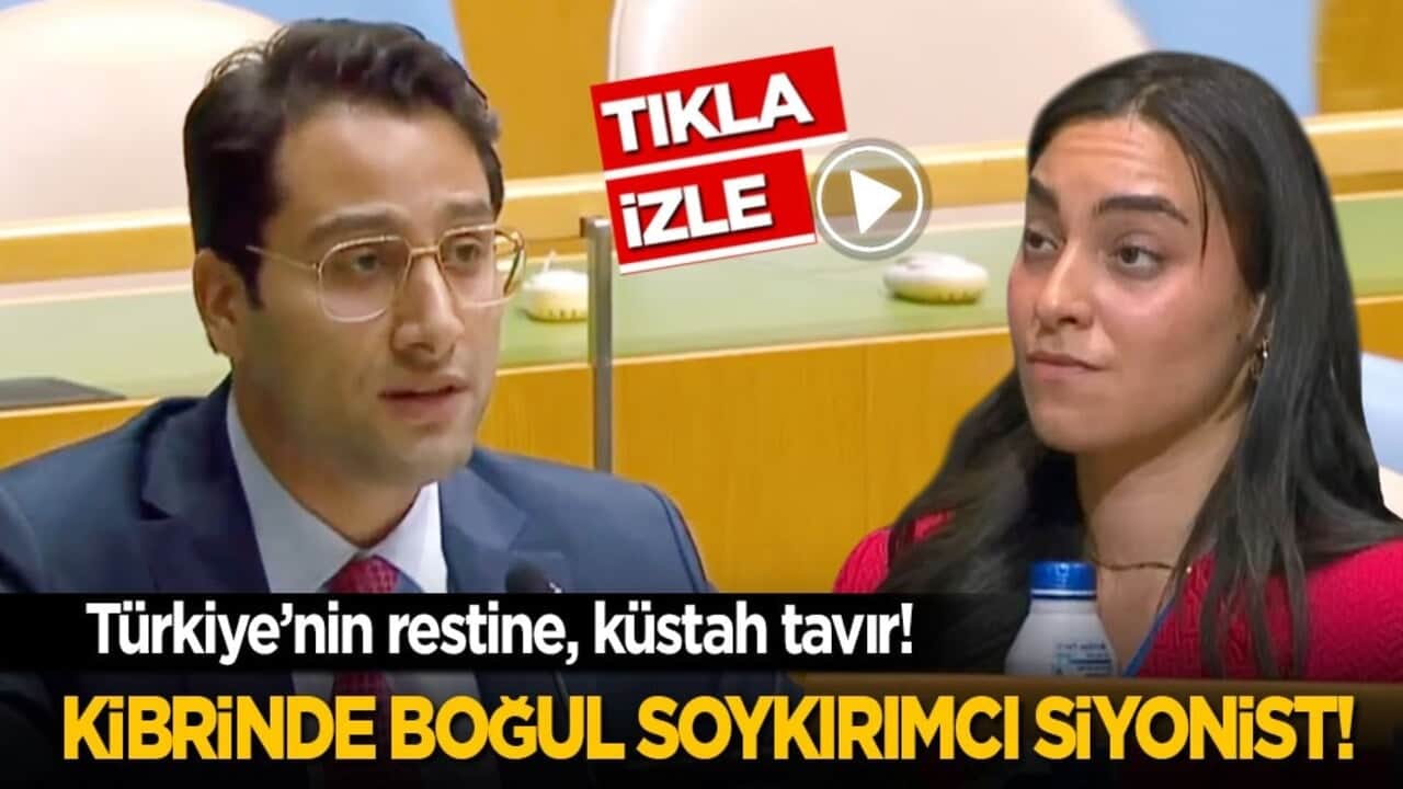 Türkiye’nin restine, küstah tavır: Kibrinde boğul soykırımcı Siyonist!