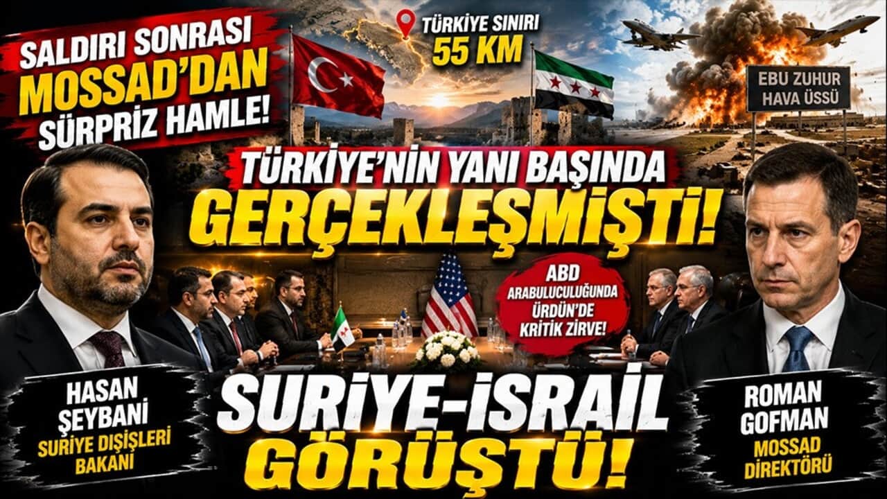 Türkiye’nin yanı başında gerçekleşmişti! Saldırı sonrası Mossad’dan sürpriz Suriye hamlesi