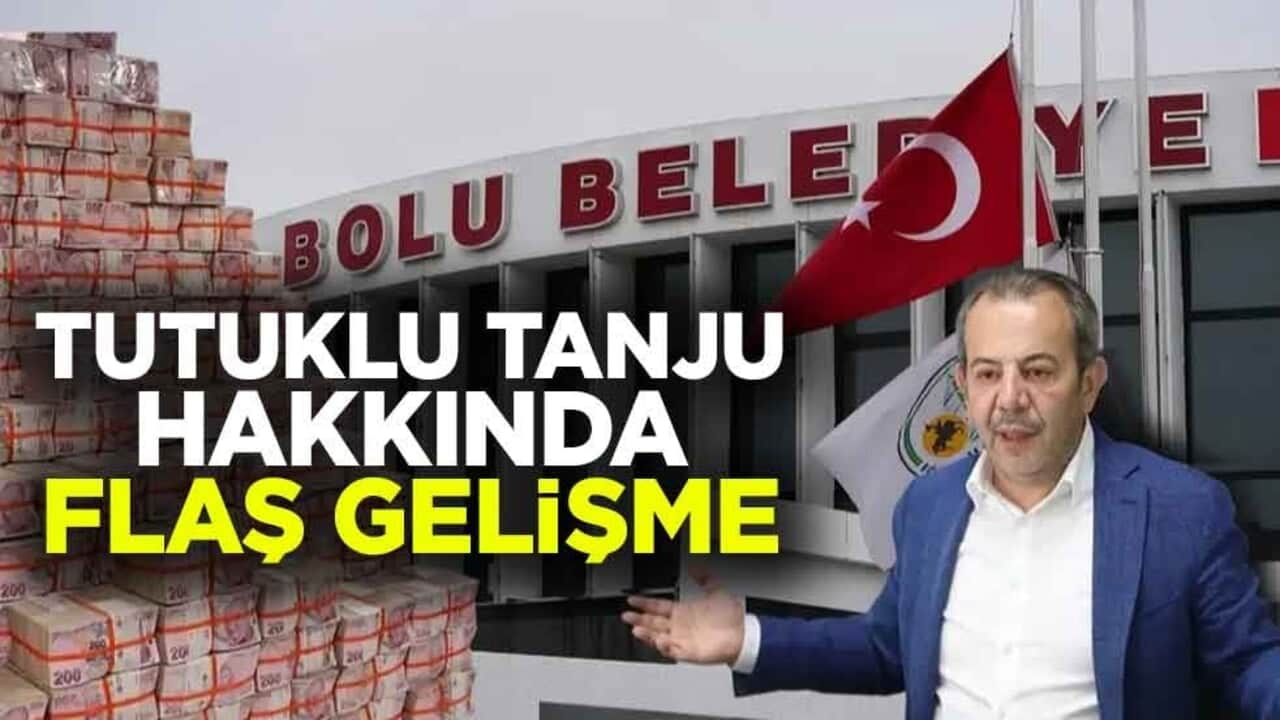 Tutuklu Tanju Özcan hakkında flaş gelişme