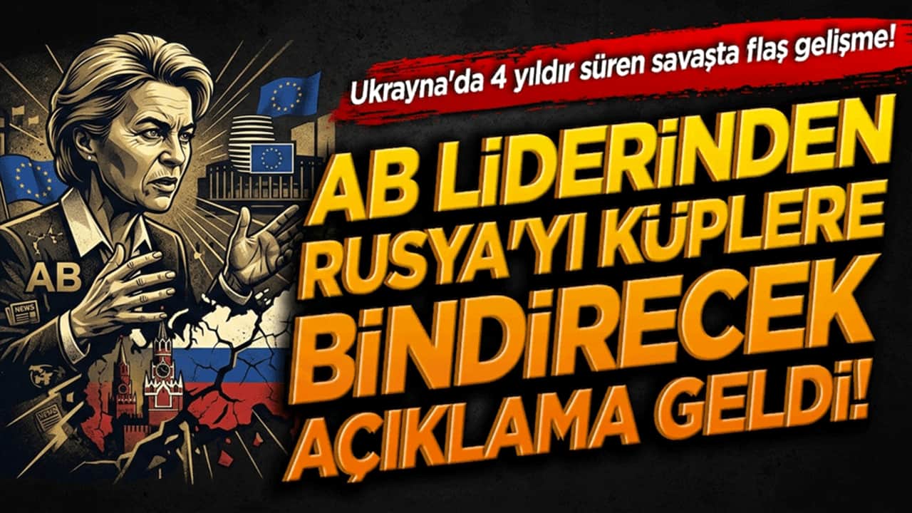 Ukrayna'da 4 yıldır süren savaşta flaş gelişme! AB liderinden Rusya'yı küplere bindirecek açıklama geldi!