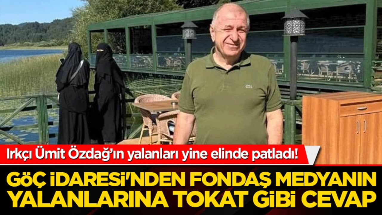 Ümit Özdağ’ın yalanları yine elinde patladı! İçişleri Bakanlığı, Zafer Partisi Genel Başkanı'nın sığınmacılar hakkındaki asılsız iddialarını resmi verilerle çürüttü