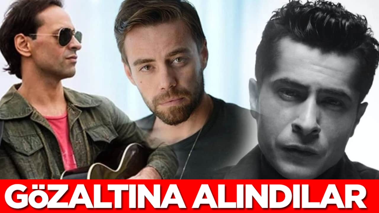 Ünlülere yönelik uyuşturucu operasyonu! Murat Dalkılıç, İsmail Hacıoğlu ve Kaan Tangöze gözaltına alındı