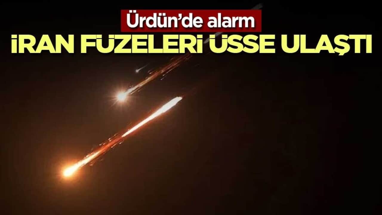 Ürdün ordusu: Hava sahamızı ihlal eden 8 füze engellendi