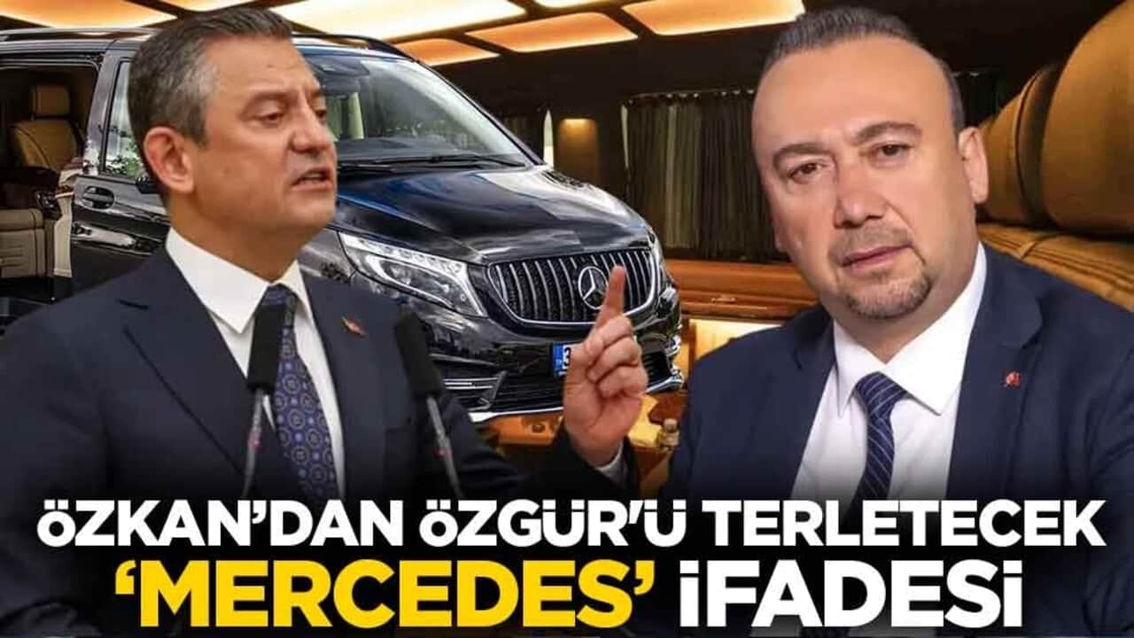 Uşak’ın parasıyla VIP konfor: Özkan Yalım’dan Özgür Özel’i terletecek ‘Mercedes’ ifadesi