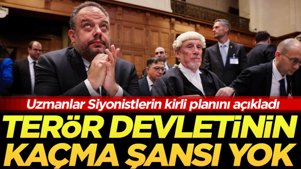 Uzmanlar Siyonistlerin kirli planını açıkladı! Terör devletinin kaçma şansı yok!