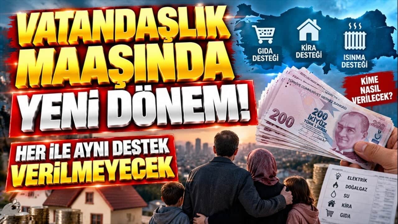 Vatandaşlık maaşında yeni dönem! Her ile aynı destek verilmeyecek