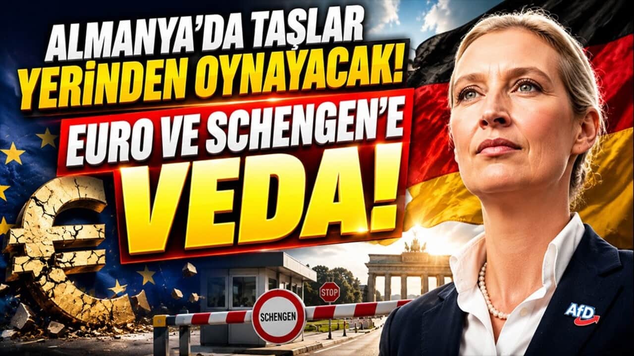 Weidel'den Almanya'yı sarsacak vaatler: Euro ve Schengen'den çıkacağız!