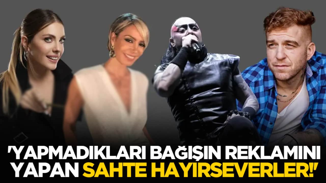 'Yapmadıkları bağışın reklamını yapan sahte hayırseverler!'