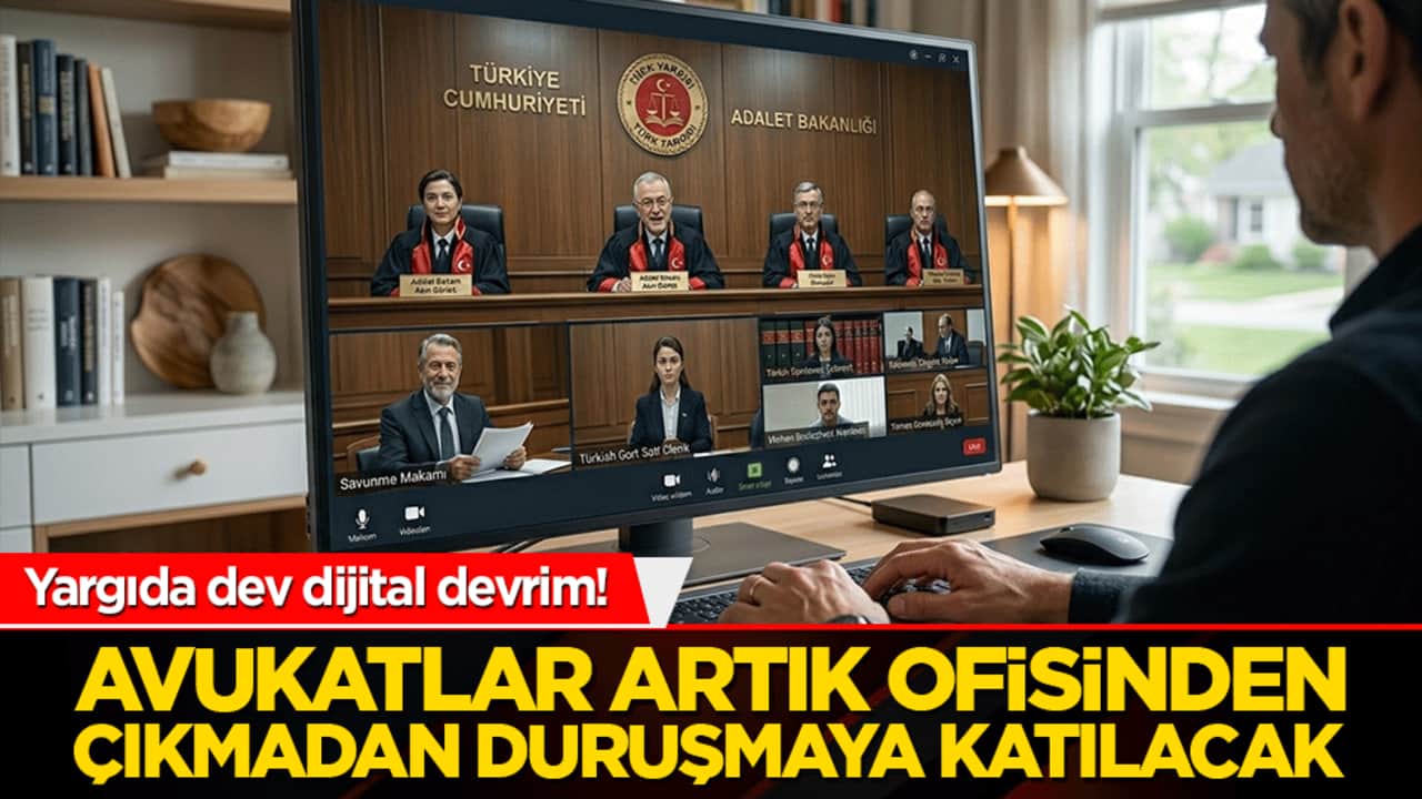 Yargıda dev dijital devrim! Bakan Gürlek müjdeyi verdi Mahkeme salonu ayağınıza geldi