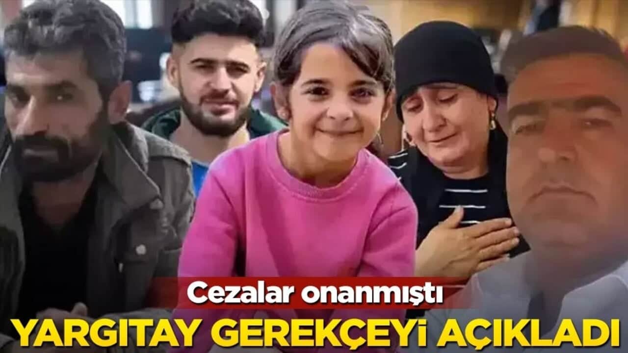 Yargıtay gerekçeyi açıkladı: Narin Güran "iştirak halinde" öldürüldü, Bahtiyar suça yardım etti