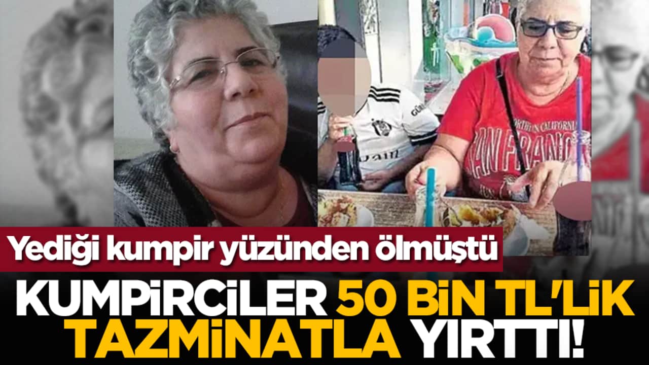 Yediği kumpir yüzünden ölmüştü: Kumpirciler 50 bin TL'lik tazminatla yırttı!