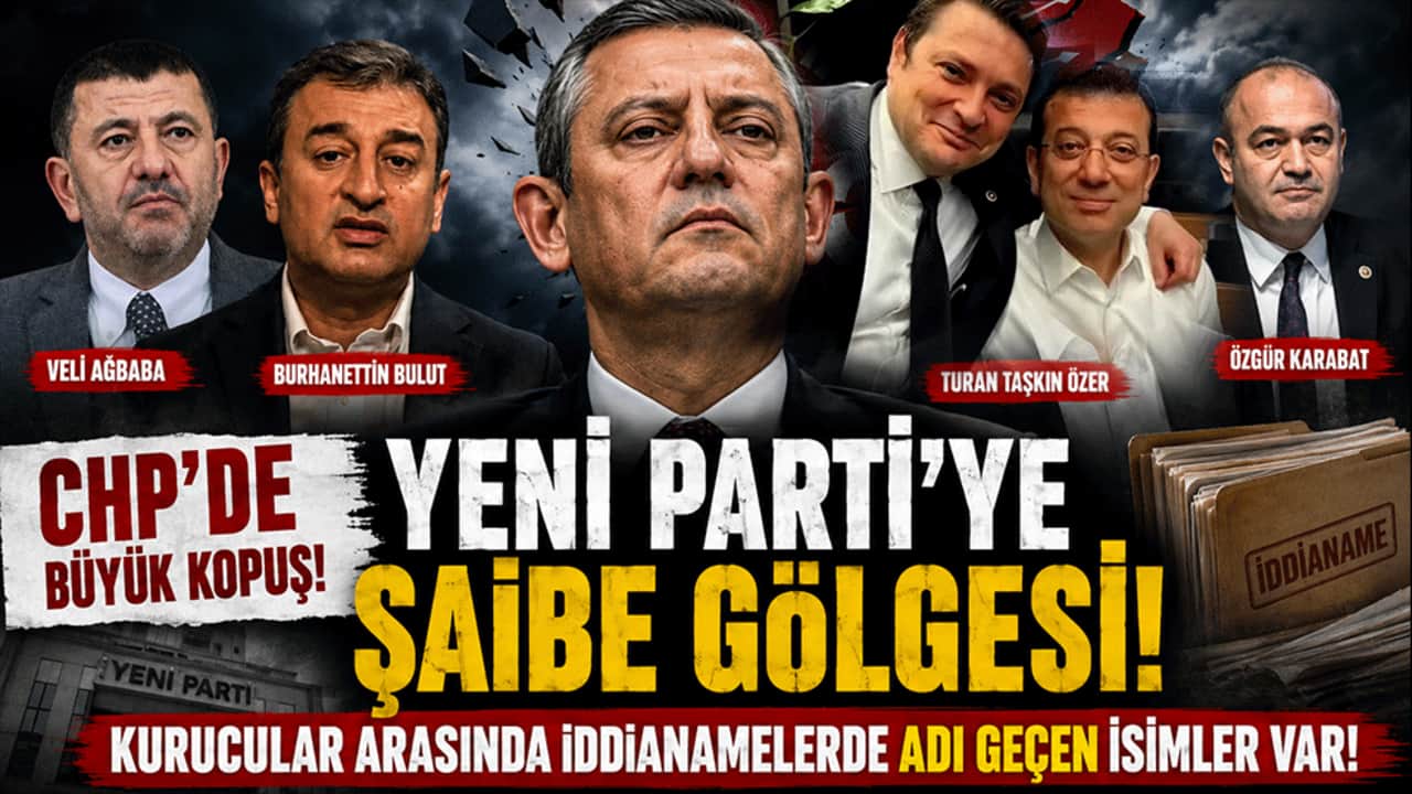 Yeni Parti'ye şaibe gölgesi! Kurucular arasında iddianamelerde adı geçen isimler var