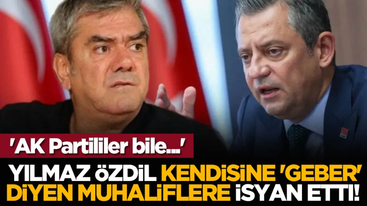 Yılmaz Özdil kendisine 'geber' diyenlere isyan etti! 'AK Partililer bile...'