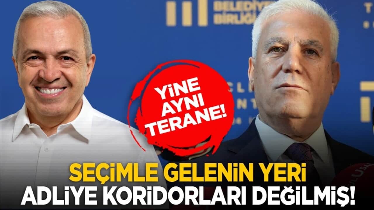 Yine aynı terane! Seçimle gelenin yeri adliye koridorları değilmiş!