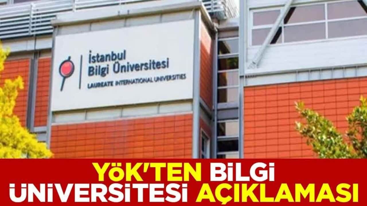 YÖK Başkanı Erol Özvar'dan İstanbul Bilgi Üniversitesi açıklaması
