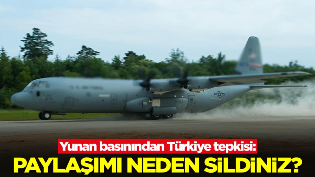 Yunan basınından Türkiye tepkisi: Paylaşımı neden sildiniz?