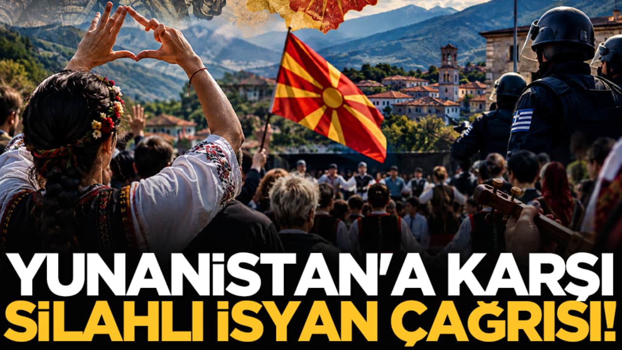 Yunanistan'a karşı silahlı isyan çağrısı!