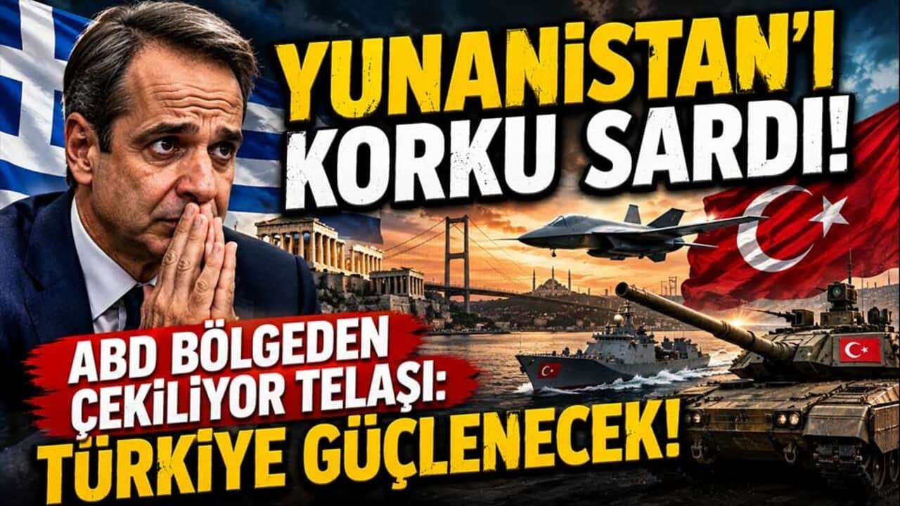Yunanistan’ı korku sardı! ABD bölgeden çekiliyor telaşı: Türkiye güçlenecek